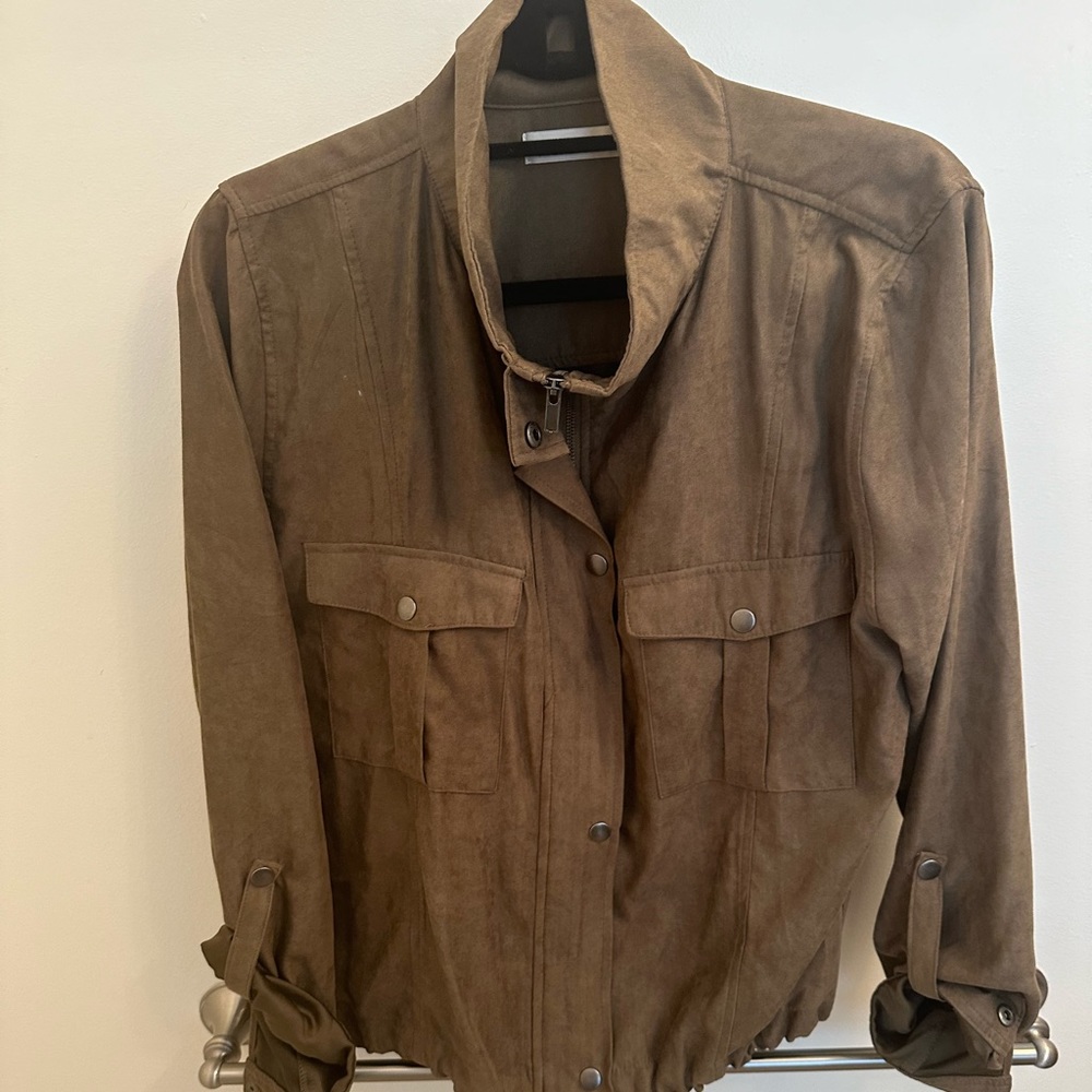 Becool green army jacket